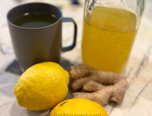 Ginger -Lemon Tea, Inspired by Munay Sonco Retreat & Yoga Center